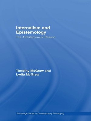 cover image of Internalism and Epistemology